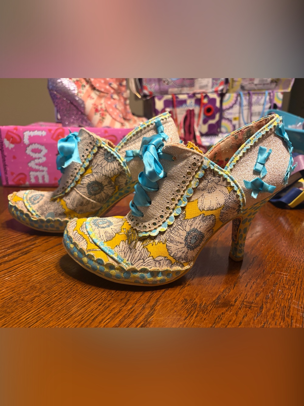 Irregular Choice “EXTREMELY RARE” Georgia Rose size 40/9.